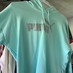 Puma crop hoodie
